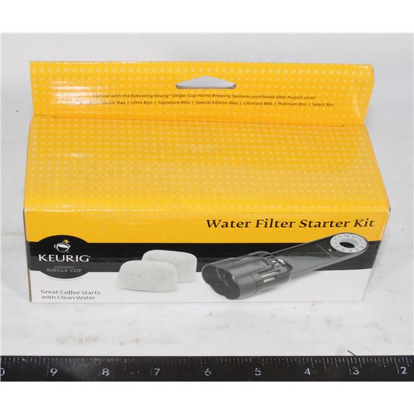 KEURIG WATER FILTER STARTER KIT