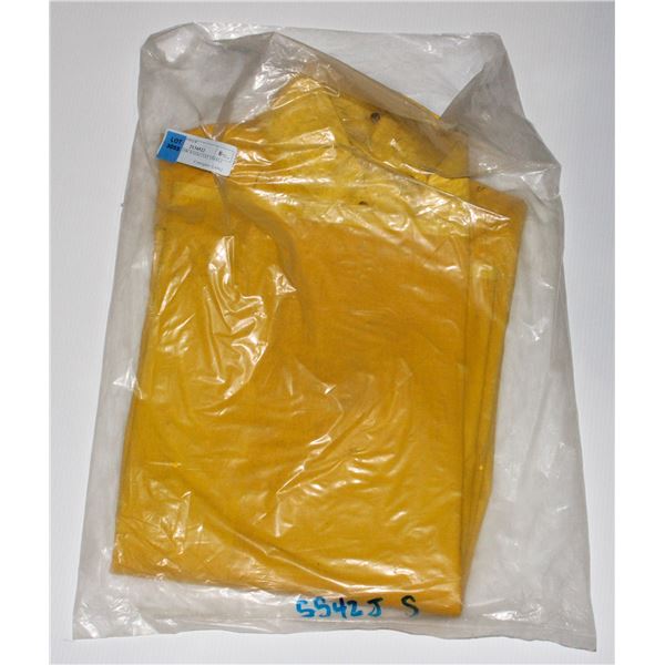 NEW YELLOW RAINCOAT SMALL