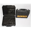 Image 1 : TWO EMPTY DEWALT DRILL CASES