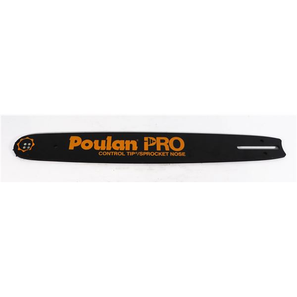 POULAN PRO 16" CONTROL TIP CHAINSAW BAR