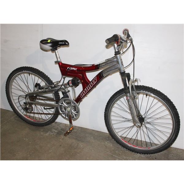 INFINITY FULL SUSPENSION MOUNTAIN BIKE