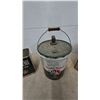 Image 3 : BA Autolene Motor Oil 2 Imperial Gallons Can, BA Quality Products 5 Gallons Pail and Wood Crate