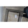 Image 2 : Black Expanded Metal Rectangular Frame, 30”×20”, for Cardboard Advertisement