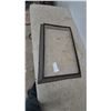 Image 4 : Black Expanded Metal Rectangular Frame, 30”×20”, for Cardboard Advertisement