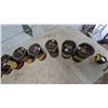 Image 3 : Uniflo 10W40 Motor Oil Cans and Original Box, 11 Total Cans, 1 Quart
