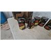 Image 6 : Uniflo 10W40 Motor Oil Cans and Original Box, 11 Total Cans, 1 Quart