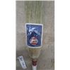 Image 3 : Gulf Curling Broom with White Handle and Red Collar, NOS