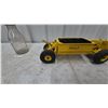 Image 15 : Vintage Nylint Euclid Pressed Steel Tractor Scraper Toy, 25”, Restored