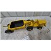 Image 19 : Vintage Nylint Euclid Pressed Steel Tractor Scraper Toy, 25”, Restored