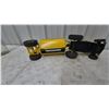 Image 20 : Vintage Nylint Euclid Pressed Steel Tractor Scraper Toy, 25”, Restored
