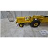 Image 2 : Vintage Nylint Euclid Pressed Steel Tractor Scraper Toy, 25”, Restored