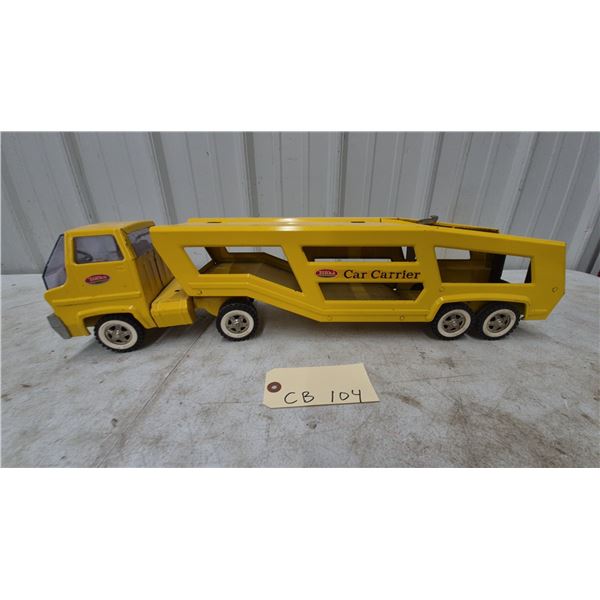 Vintage Tonka No. 1795 Car Carrier Cab-Over-Engine Toy Truck, 27”