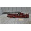 Image 1 : Vintage Charles Doepke Rossmoyne Pressed Steel Aerial Ladder Fire Truck, 33”