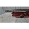 Image 4 : Vintage Charles Doepke Rossmoyne Pressed Steel Aerial Ladder Fire Truck, 33”