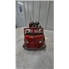 Image 5 : Vintage Charles Doepke Rossmoyne Pressed Steel Aerial Ladder Fire Truck, 33”