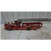 Image 7 : Vintage Charles Doepke Rossmoyne Pressed Steel Aerial Ladder Fire Truck, 33”