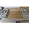 Image 4 : Three Vintage Corrugated Metal Jukebox Panels