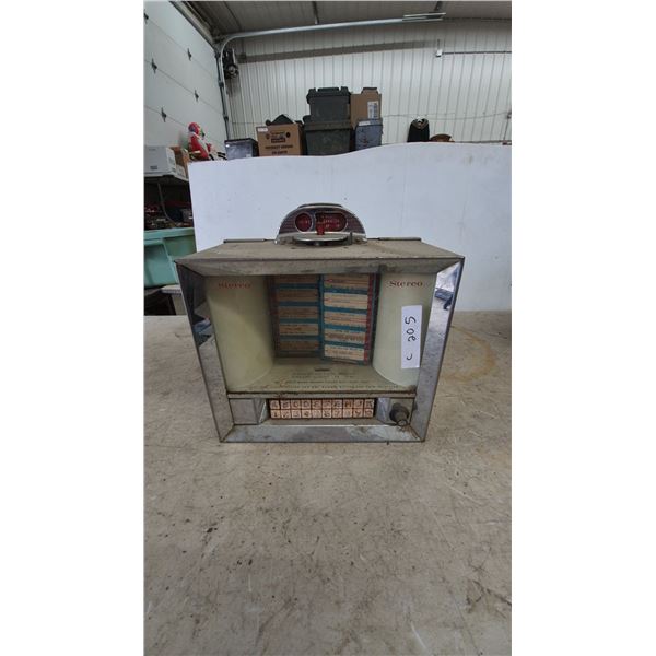 Seeburg S-160 Wall-O-Matic Stereo Jukebox Wallbox, circa 1974, 10¢/25¢ Coin Selector