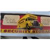 Image 6 : Two Security Storage Cardboard Advertising Signs with Yellow Moving Vans