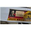 Image 7 : Two Security Storage Cardboard Advertising Signs with Yellow Moving Vans