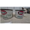 Image 4 : Vintage Roco Black Axle Grease Tin Cans, Winnipeg, Set of Three