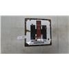 Image 1 : International Harvester IH Logo Enamel Advertising Sign, 1940s, 10”×10”