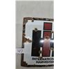 Image 3 : International Harvester IH Logo Enamel Advertising Sign, 1940s, 10”×10”