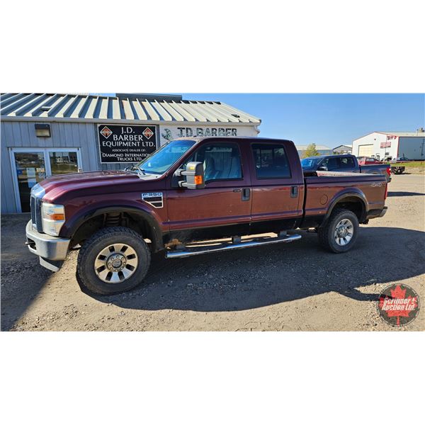 PICKUP TRUCK: 2009 Ford F-350 Lariat Super Duty: Crew Cab: 4x4: 6.4L Power Stroke Diesel