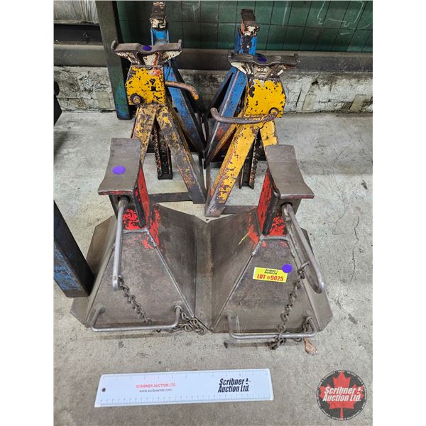 Heavy-Duty Jack Stands – Qty 6