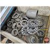 Image 10 : Steel Workbench with Vises & Contents