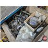 Image 9 : Steel Workbench with Vises & Contents
