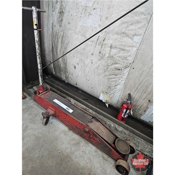 Heavy-Duty Hydraulic Floor Jack