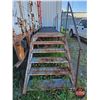 Image 6 : Steel Grated Loading Platform with Stairs & Handrails