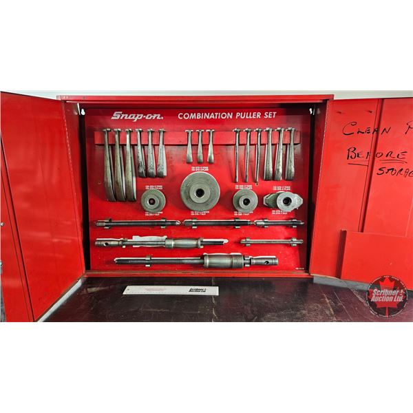 Snap-on Combination Puller Set & Cabinet