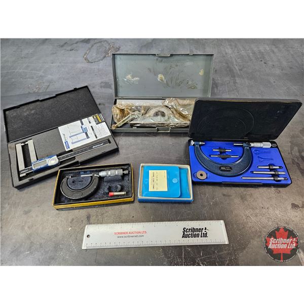 Assorted Precision Measuring Tools