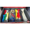 Image 5 : Multi-Drawer Parts Cabinet with Assorted Hardware