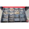 Image 8 : Multi-Drawer Parts Cabinet with Assorted Hardware