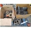 Image 1 : Assorted Heavy-Duty Straps : Includes Rubber Wheel Chocks with Chains