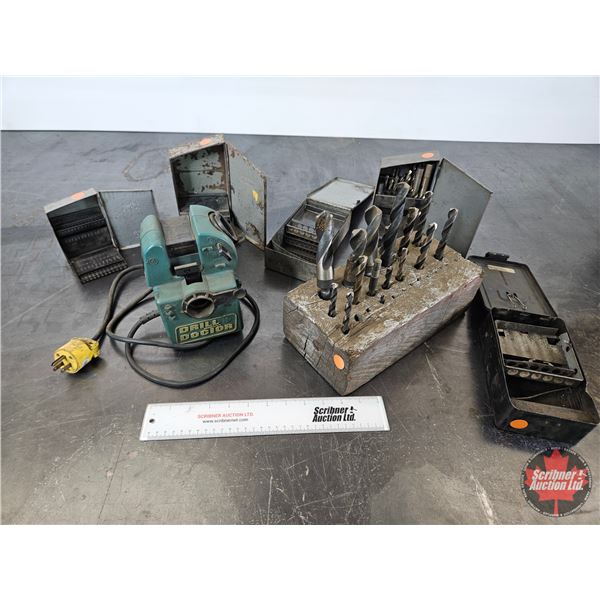 Drill Doctor Drill Bit Sharpener & Assorted Bits