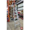 Image 2 : 8 ft. Aluminum Step Ladder