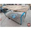 Image 4 : Two-Tier Rolling Shop Cart