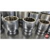 Image 7 : Assorted 1" Drive Sockets & Ratchet