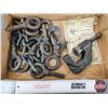 Image 1 : Assorted Eye Bolts, Hooks & Brake Clevis Pin Press