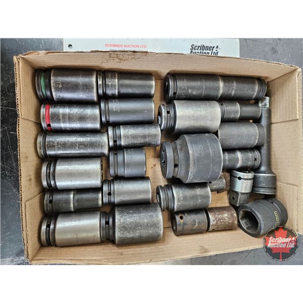 Assorted Large Impact Sockets