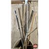 Image 3 : Assorted Threaded Rods & Metal Stock