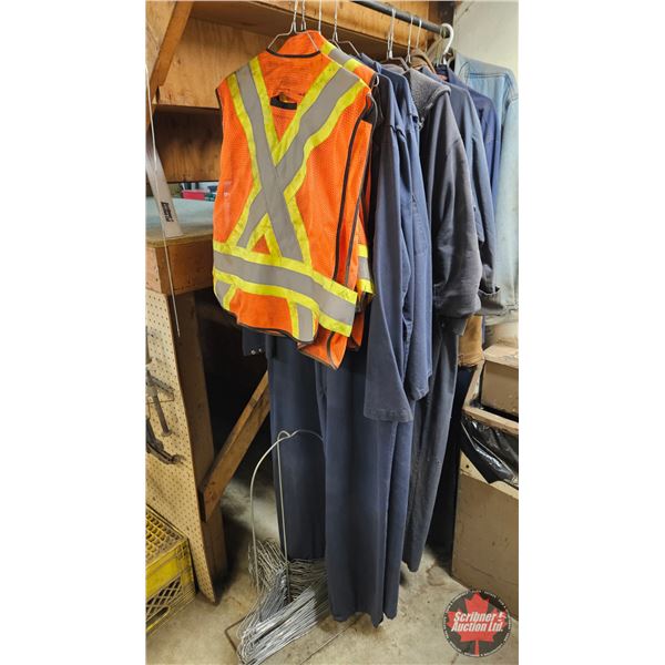Assorted Work Coveralls & High-Visibility Safety Vests