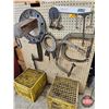 Image 1 : Assorted Tools, Clamp & Valve Spring Compressors