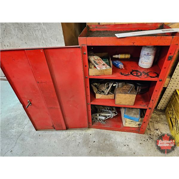 Piston Ring Compressors, Shop Supplies & Metal Cabinet