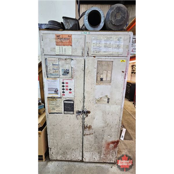 Assorted Heavy-Duty Service Tools & Storage Cabinet
