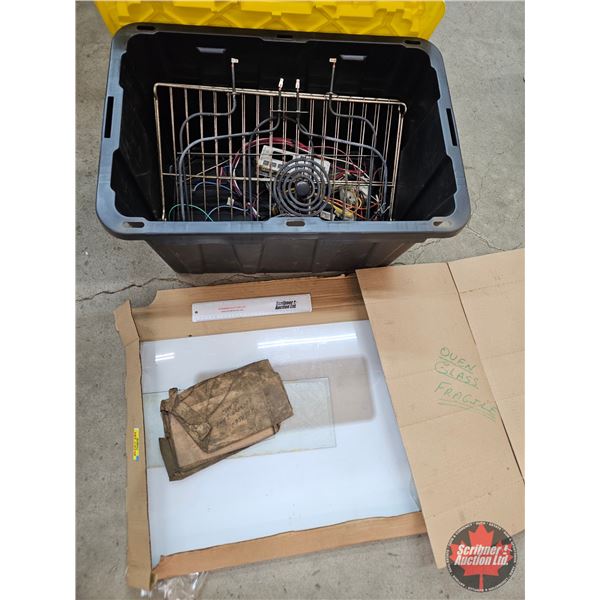 Assorted Oven Heating Elements & Glass Panels